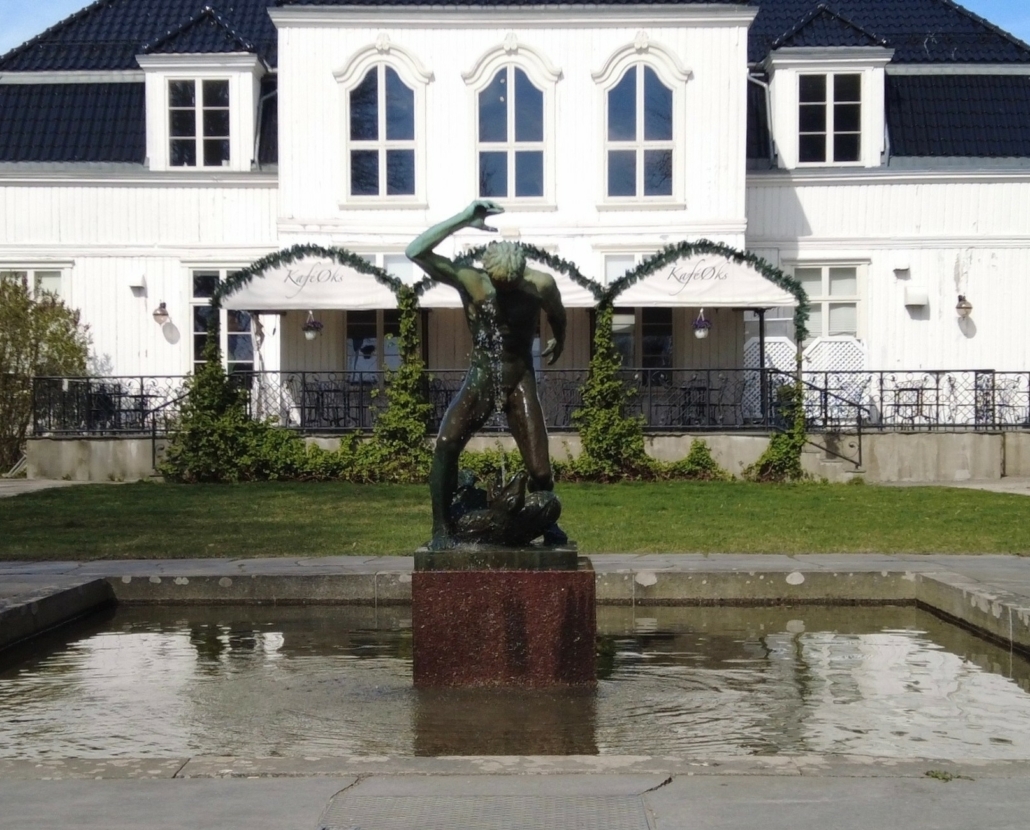 Bilde av fasaden til Østfold kunstsenter